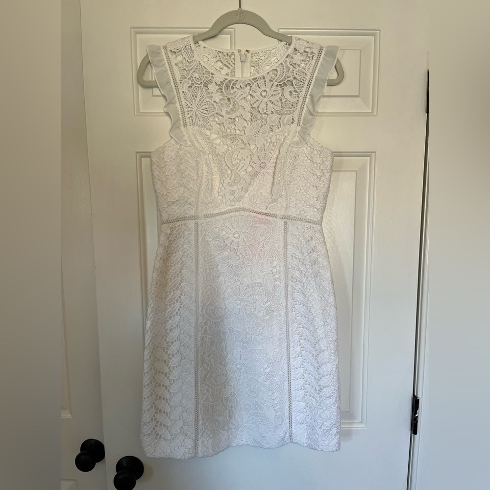 Lilly Pulitzer White Lace Dress